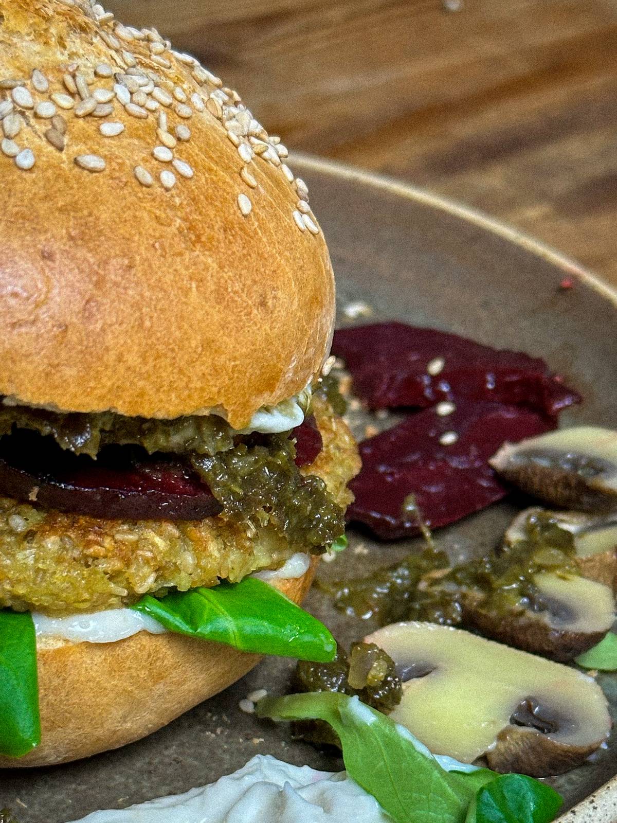 Vegetarischer Burger - Rezepte Suchen