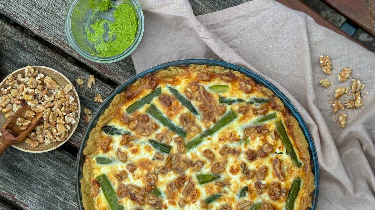Quiche mit grünem Spargel und Ziegenkäse | Feinkost & Spezialitäten Quiche mit grünem Spargel und Ziegenkäse | Feinkost & Spezialitäten